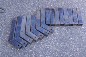 2 Square Steel Tubing Chunks