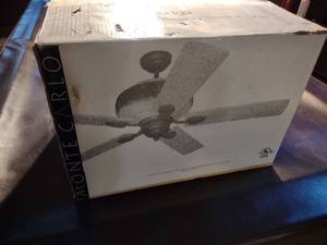 lot 173 image: Great Lodge Monte Carlo Ceiling Fan...