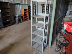 lot 59 image: Steel Shelf Unit, 24x21x84...