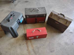 lot 69 image: (4) Tool Boxes...