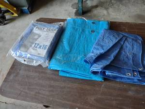 lot 70 image: (3) Tarps...