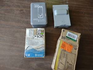 lot 94 image: (2) Electric Boxes...