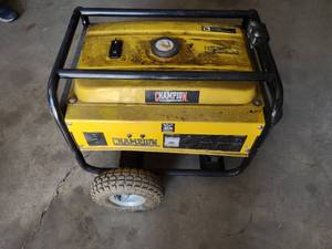 lot 36 image: Champion 6.5 hp. Generator...