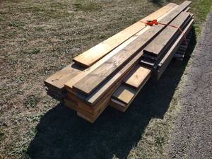 lot 47 image: Assorted Lumber, 2x10s & 2x8s...