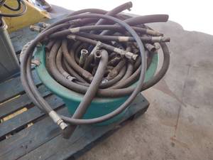 lot 128 image: Assorted Hydraulic Hoses...