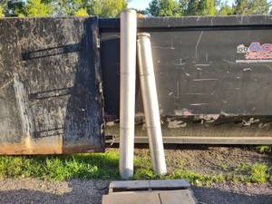 lot 195 image: Stainless Steel Chimney, 6 x 160...