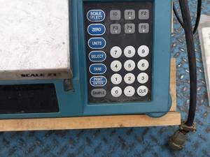 lot 101 image: Weigh-Tronix 20,000 LB Scale - Seller States Works Good - Includes Ramp