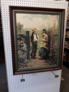 lot 161 image: Framed Picture - About 36 x 30