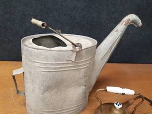 lot 217 image: Galvanized Watering Can, Pet Groomer and More