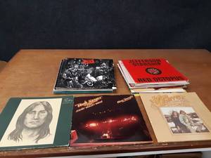lot 221 image: Lot of (28) 33 RPM Records - Bob Seger, John Denver, Jefferson Starship, The Nails and More