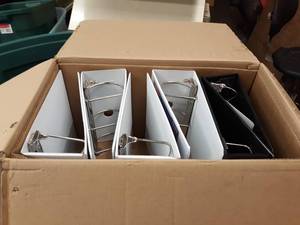 lot 285 image: Case of (6) 3-Ring Binders