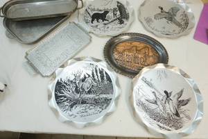 lot 53 image: Plaque and trays