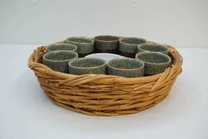 lot 64 image: Japanese double wall pot