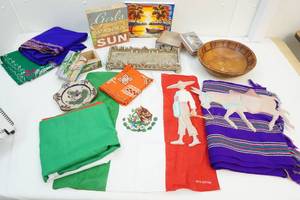 lot 108 image: South American and Mexico items