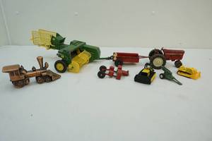 lot 163 image: Farm equipment toys