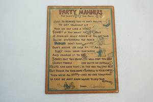 lot 195 image: Sign