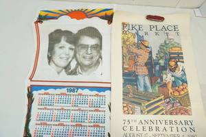 lot 206 image: Calendar and poster