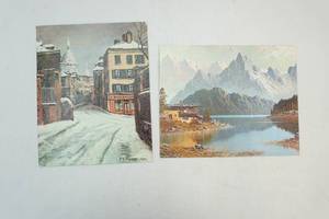 lot 224 image: Paintings