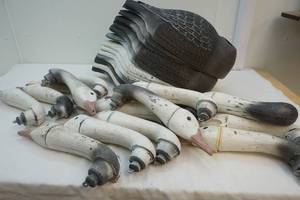 lot 243 image: Goose decoys