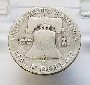 1948-D FRANKLIN SILVER HALF DOLLAR