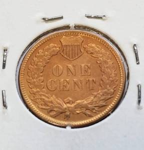 1909 INDIAN HEAD CENT NICE AU COIN
