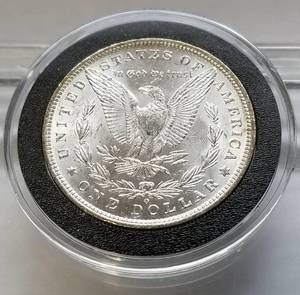 1883-O MORGAN SILVER DOLLAR BU-UNC IN AIRTITE