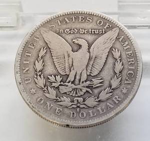 1890-S MORGAN SILVER DOLLAR