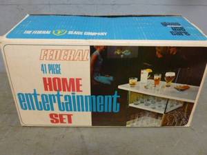 Vintage Federal Glass Set