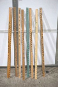 Yard sticks