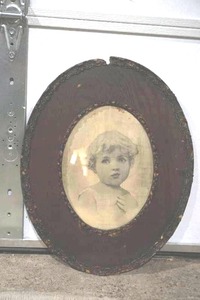 Framed portrait