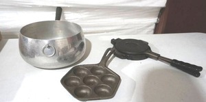 vintage Scandinavian cast iron cookware