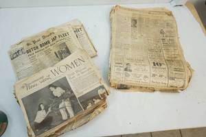 vintage newspapers