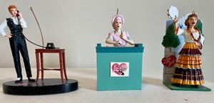 lot 359 image: I Love Lucy Hallmark Keepsake Ornaments