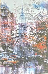lot 63 image: Print of the Streets of New York