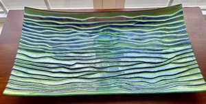lot 83 image: Fabulous Glass Tray