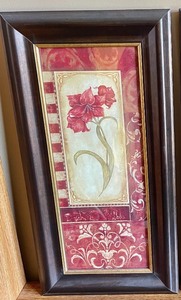 lot 84 image: 2 Fun Floral Prints