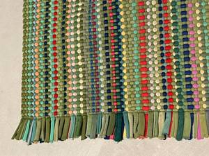 lot 102 image: Braided Throw Rug