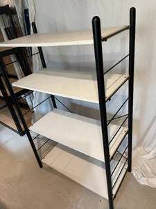 lot 157 image: 4 Shelf Storage Unit With Adjustable Shelves