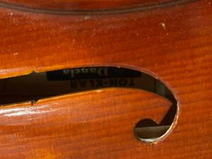 lot 160 image: Ton-Klar The Dancla Violin and Bow With Case
