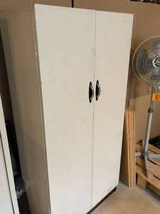 lot 162 image: Vintage Metal Storage Unit
