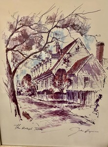 lot 347 image: 2 Colonial Prints by John Hoymen