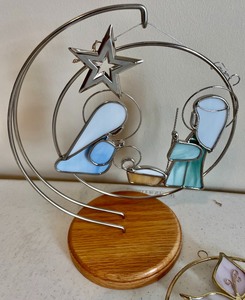 lot 376 image: Stained Glass Art