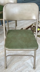 lot 385 image: 1970s Card Table and Chairs
