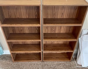 lot 397 image: 2 Book Shelves