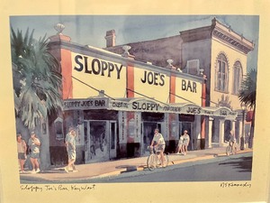 lot 401 image: Robert E Kennedy Signed Print