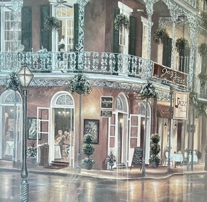 lot 406 image: French Quarter Artwork by B. Brown