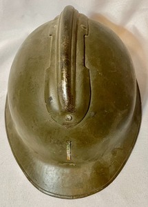 lot 448 image: Antique Metal Helmet