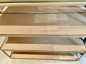 lot 423 image: 5 Shelf Metal Shelving Unit