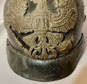 lot 445 image: Antique WW1 German Picklehaube Spike Helmet