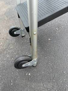 lot 196 image: Rolling Foldable Step Ladder